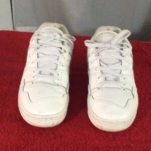 Classic White Leather Sneakers - Clean Style
